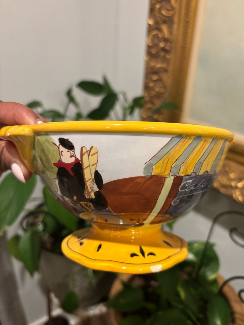 Certified International Jennifer Brinley Footed Bowl